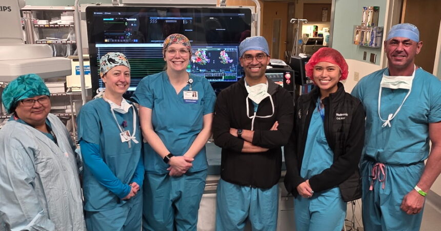 Pulse Olympia Vascular team completes first EKOS™ case at Capital Medical Center