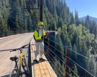 Pulse Cardiac Rehab patient completes the Hiawatha Trail ride