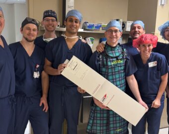 Deaconess Hospital Vascular Team completes first in Washington State Gore TAMBE case 2