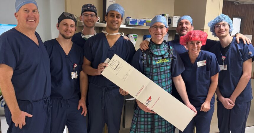 Deaconess Hospital Vascular Team completes first in Washington State Gore TAMBE case 2