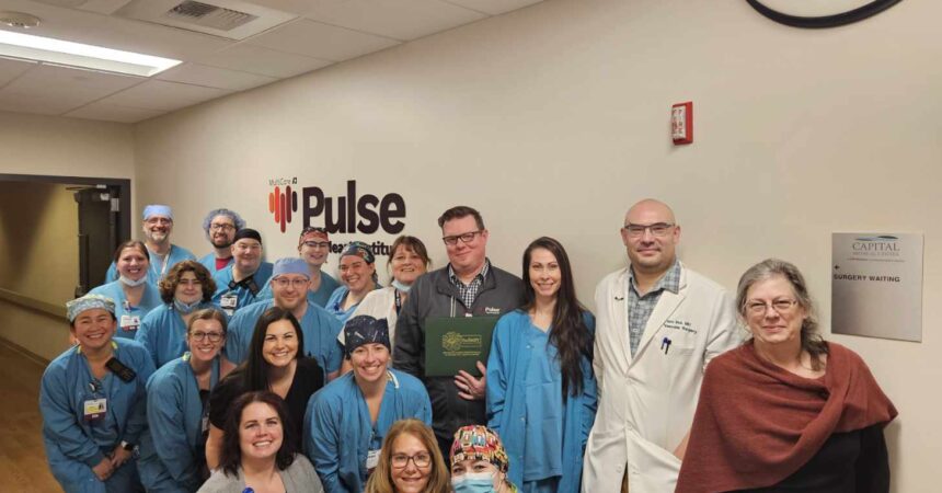 Pulse RN Travis Fox and team at Capital Medical Center