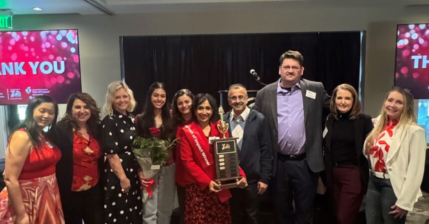 Congratulations Dr. Uma Krishnan, AHA 2026 Woman of Impact 1